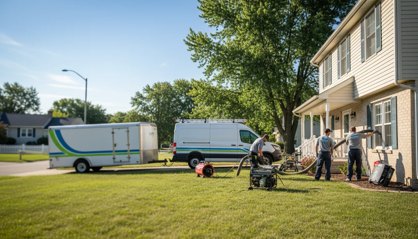 Flooded Basement Restoration And Cleanup With Repair in Hardwick, MN near me